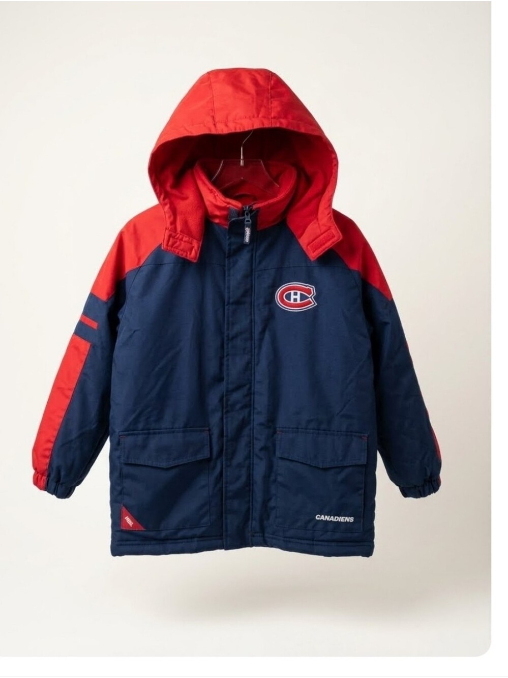 NWT NHL Montreal Canadiens Heavy Winter Parka Boys Size 10/12